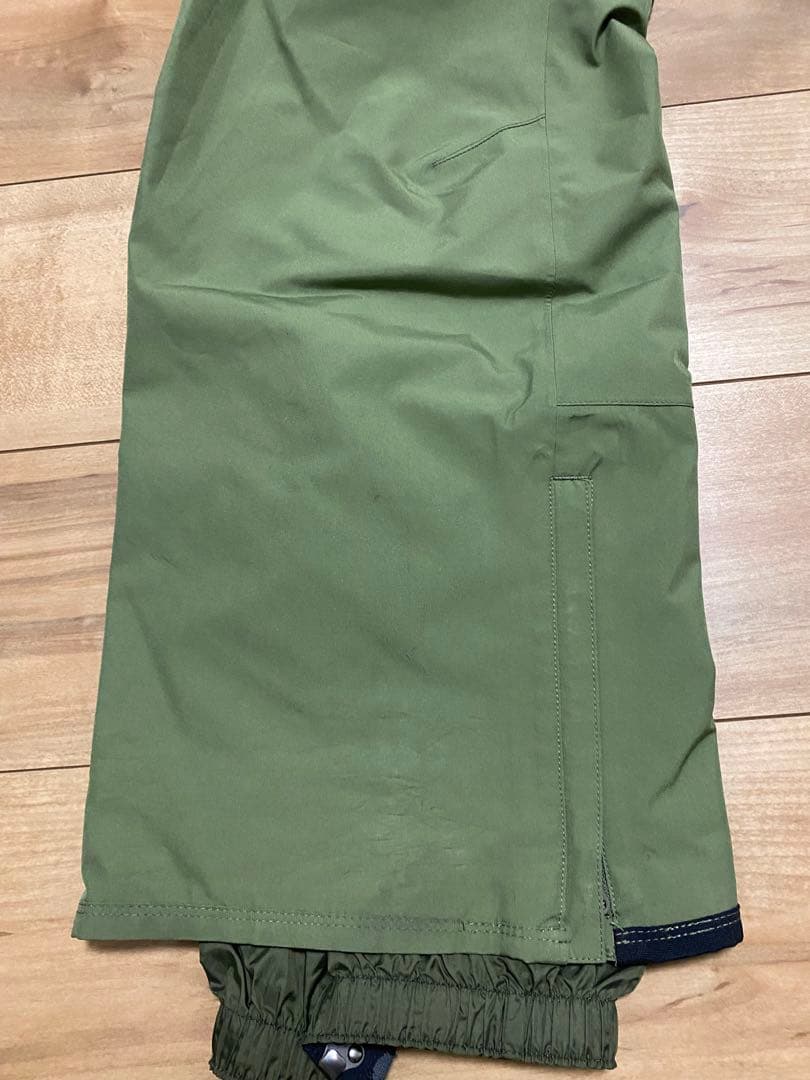 Burton GORE-TEX スノーボードウェア オリーブグリーン　ビブパンツ