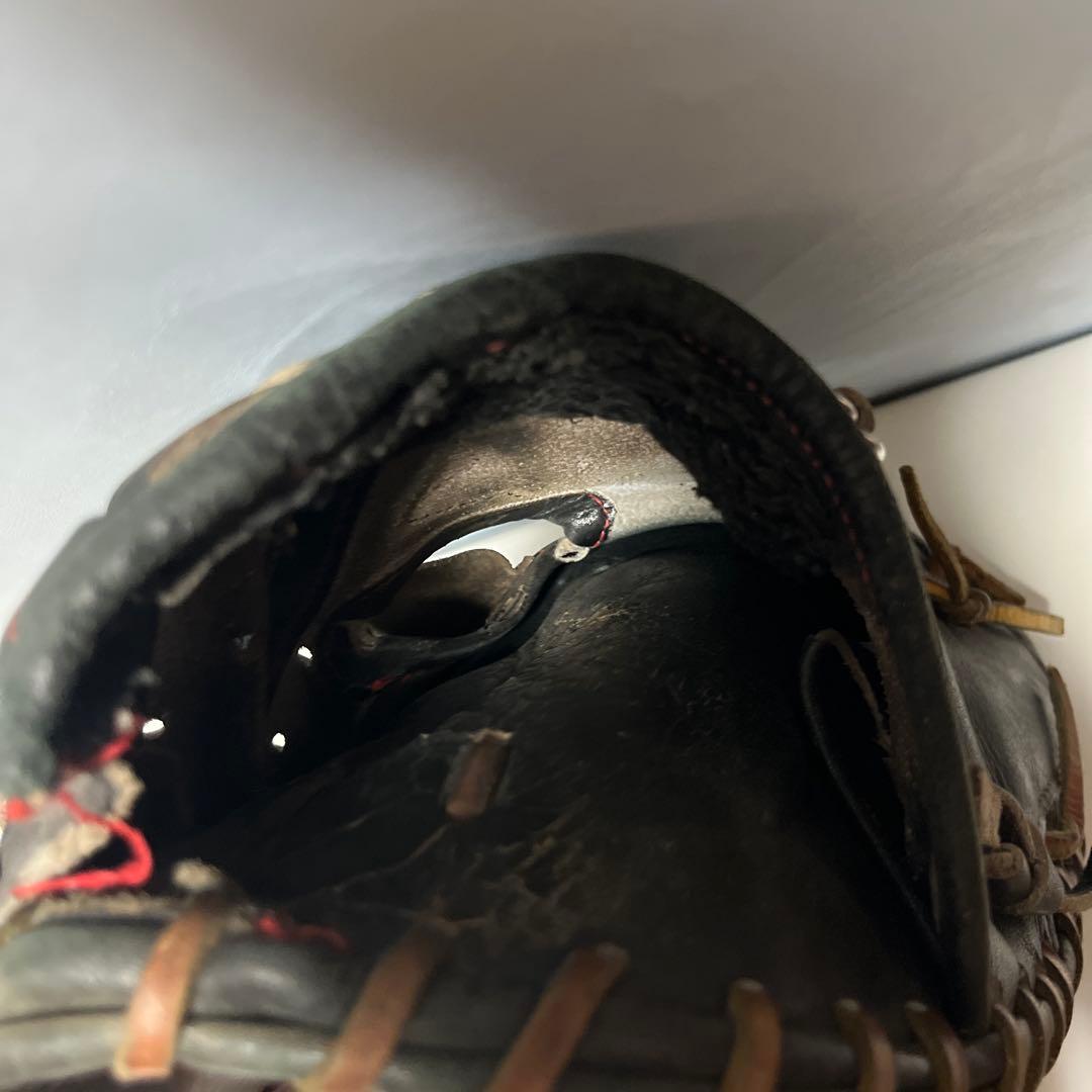 希少】天皇杯・国体優勝選手使用 キャッチャーミット（ボロボロ）