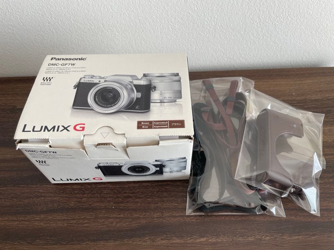 LUMIX G DMC-GF7 ショット数230回程度 ミラーレス一眼