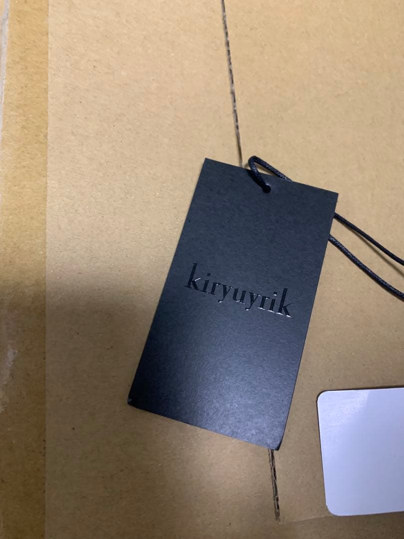 kiryuyrik ニット帽・ ブラック・グレー　タグ付き　未使用