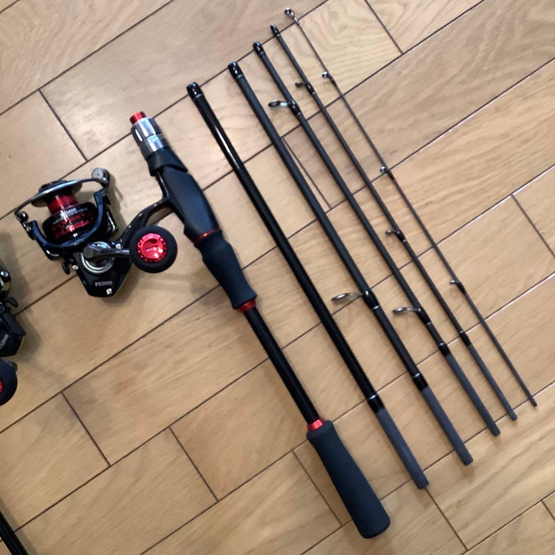 親子でショアジギ 超コンパクト1.8&2.1mモバイルロッド&スピニングリール