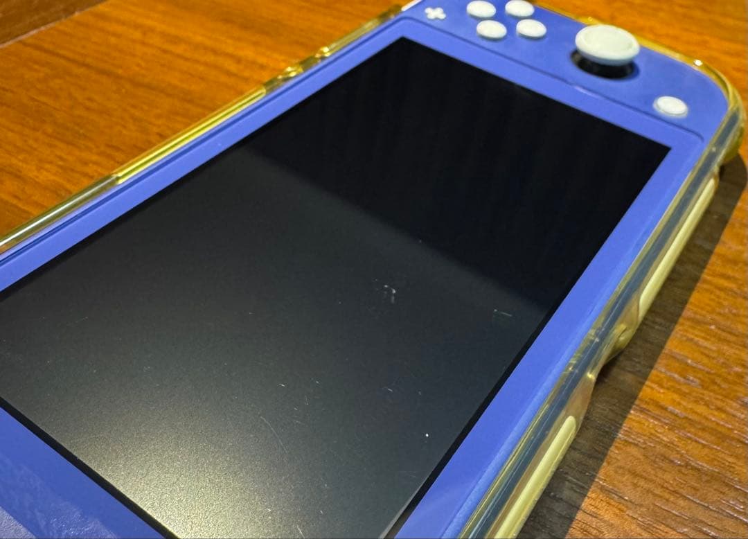 Nintendo Switch Lite 青 カバー(マインクラフト)付き