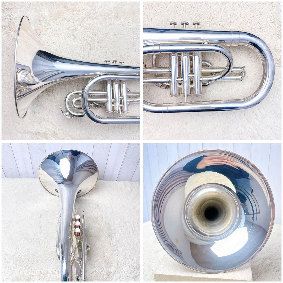 YAMAHA YMP-201MS マーチングメロフォン F管 マウスピース付き