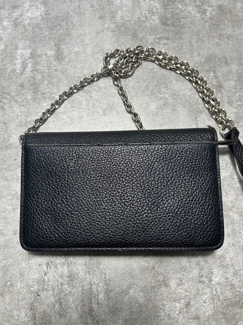 マルジェラチェーンウォレット　黒