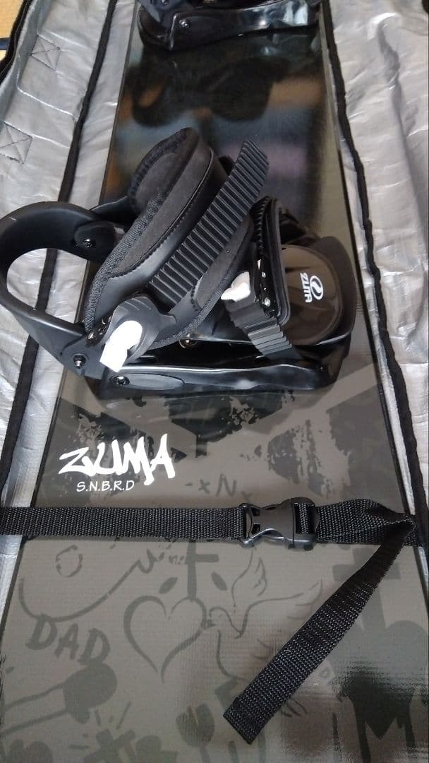 ZUMA スノーボード ビンディングブーツ　ケース付き　3点セット