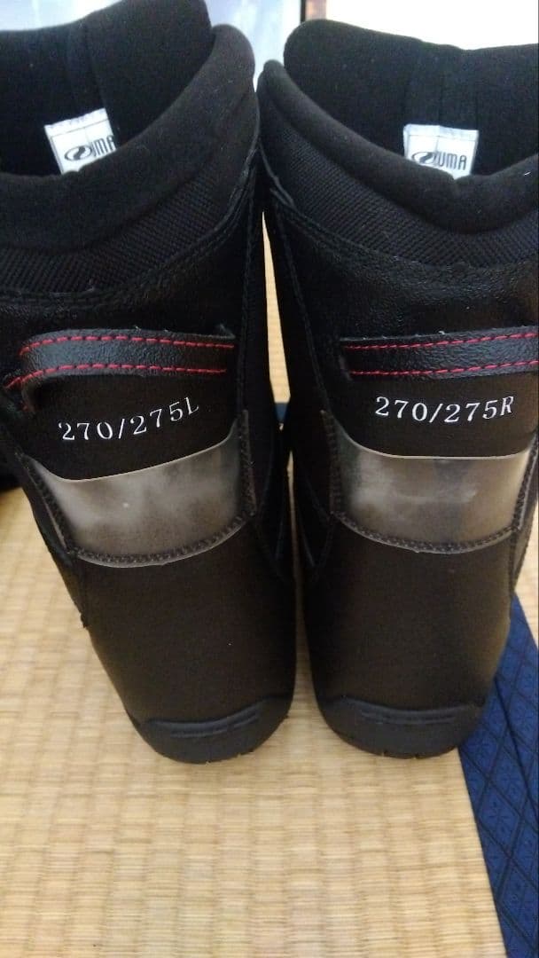 ZUMA スノーボード ビンディングブーツ　ケース付き　3点セット