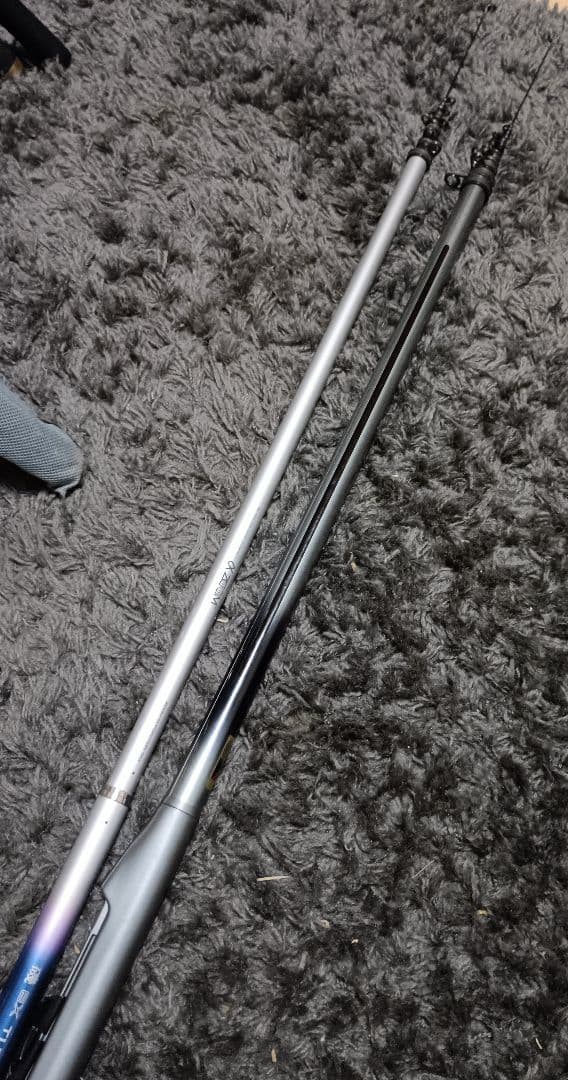 シマノαズームEX1号54-60&NFTパワーループアドバンス潮影1号6.2m