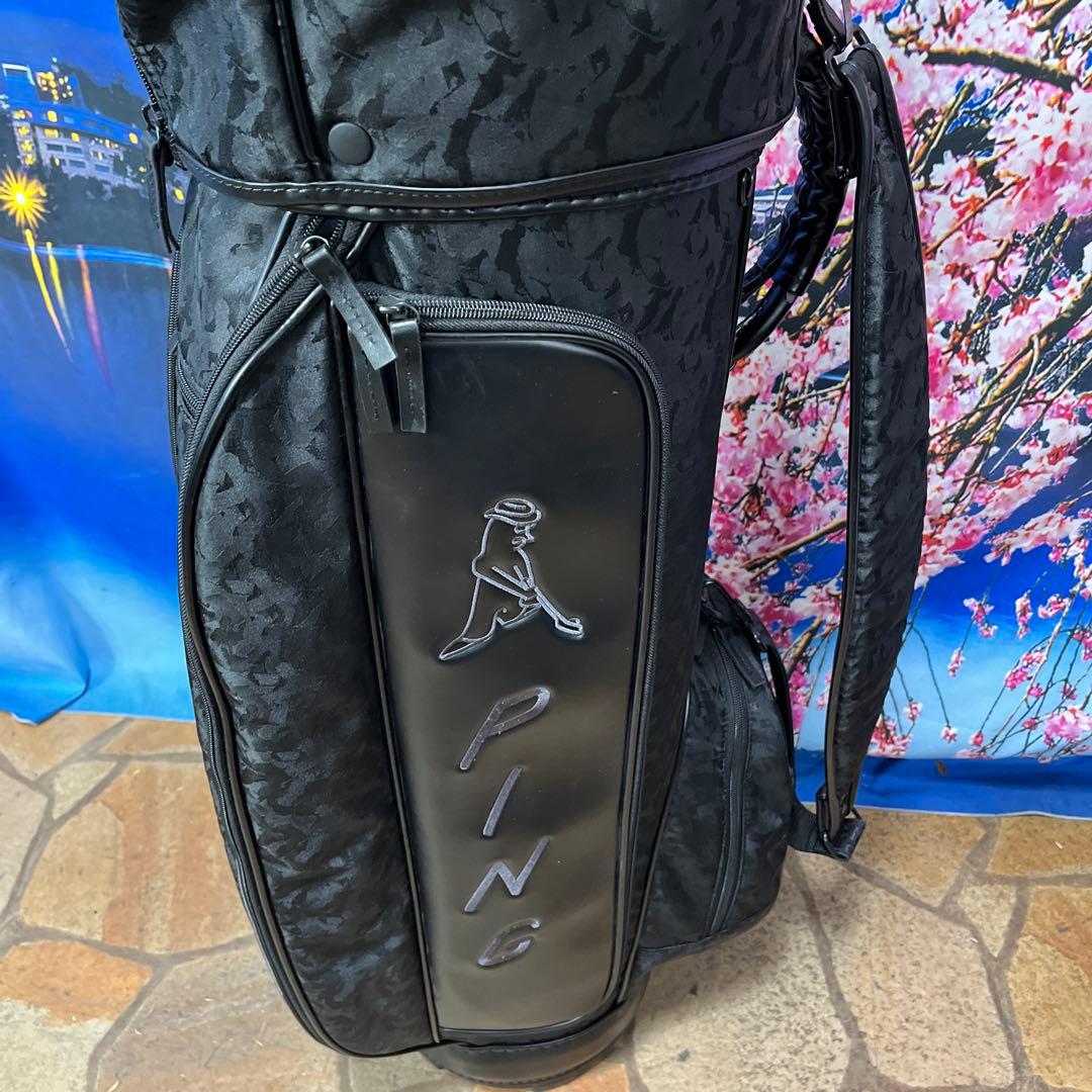 寶BTー1.031 キャディバッグ PING3.3kg21cm