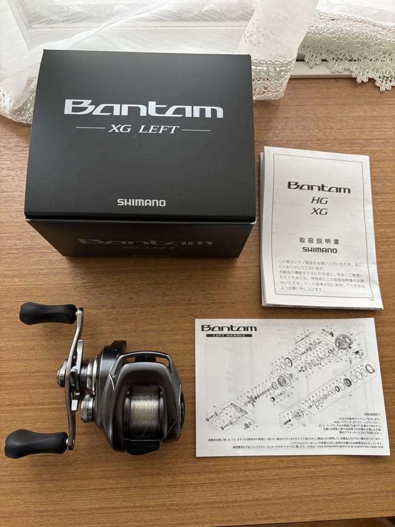 シマノ22 Bantam XG 左ベイトリール 美品