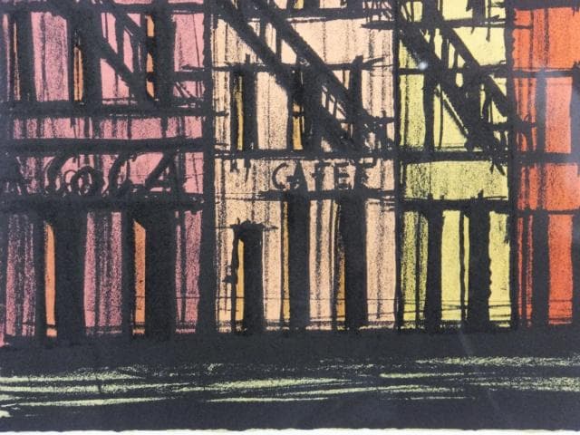 ベルナール・ビュッフェ『レノックス・アベニュー発行：FRANCONY』0118R