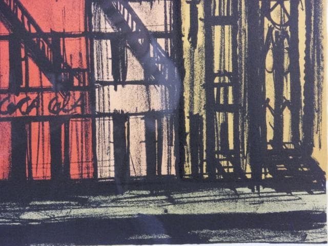 ベルナール・ビュッフェ『レノックス・アベニュー発行：FRANCONY』0118R