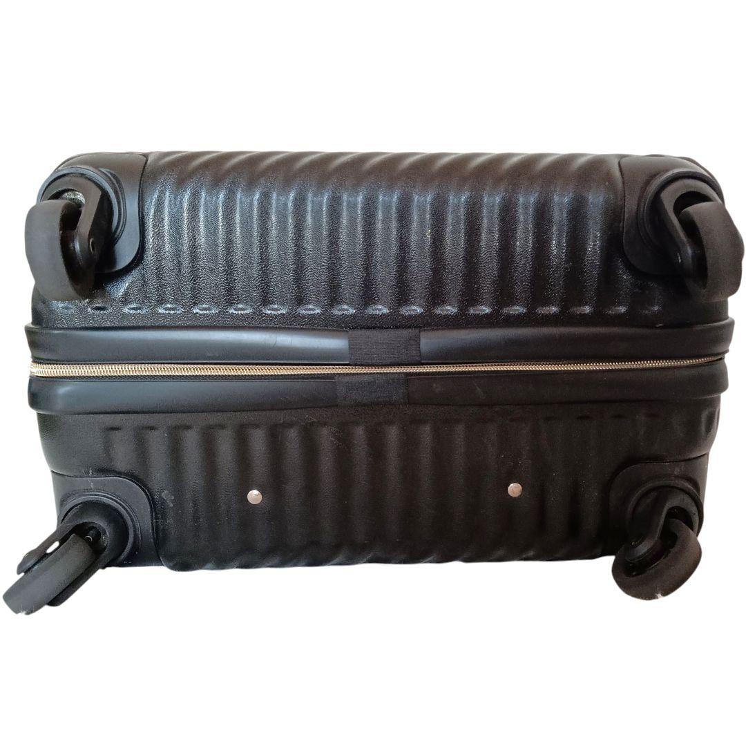 【美品】ハント HaNT キャリーケース スーツケース 47L ブラック