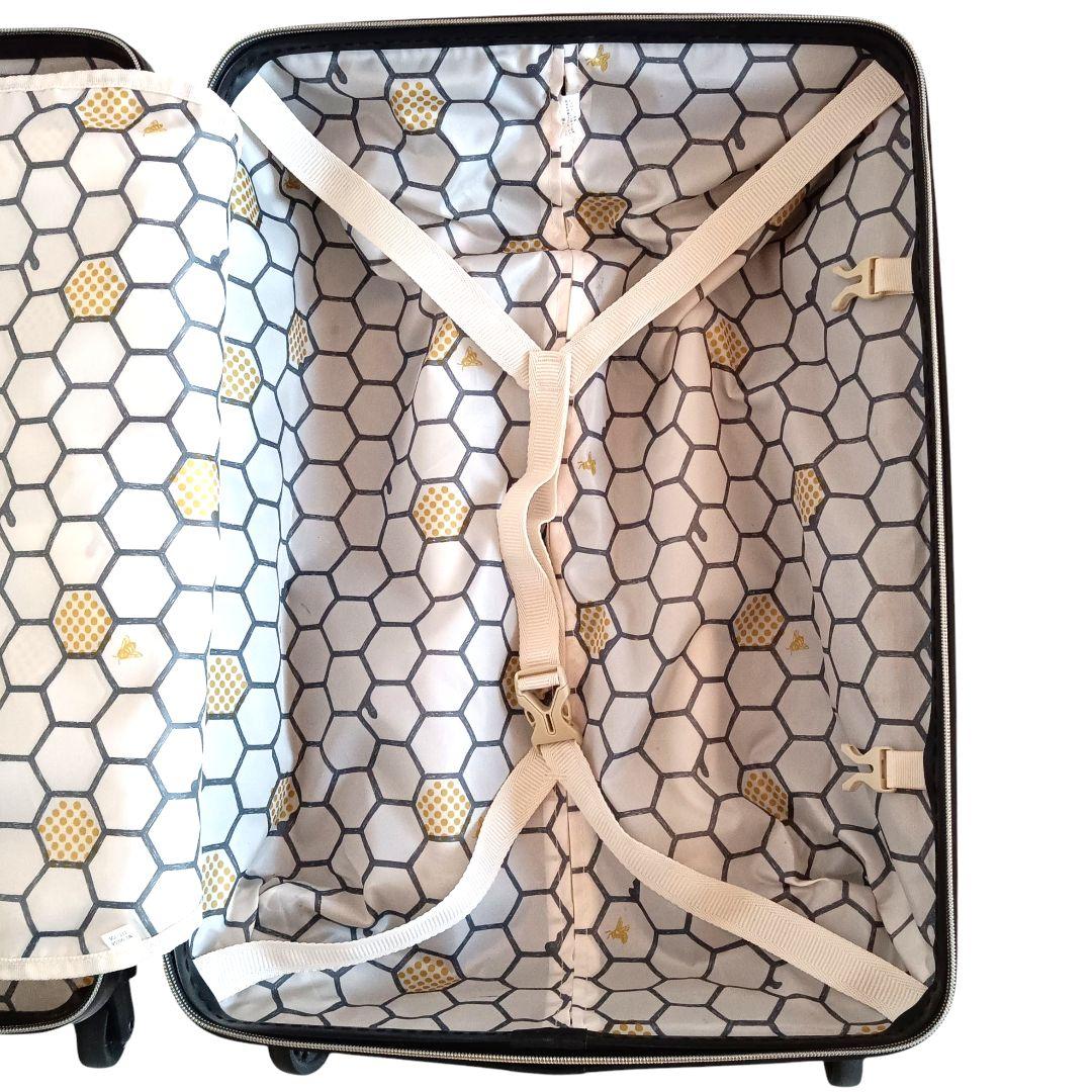 【美品】ハント HaNT キャリーケース スーツケース 47L ブラック