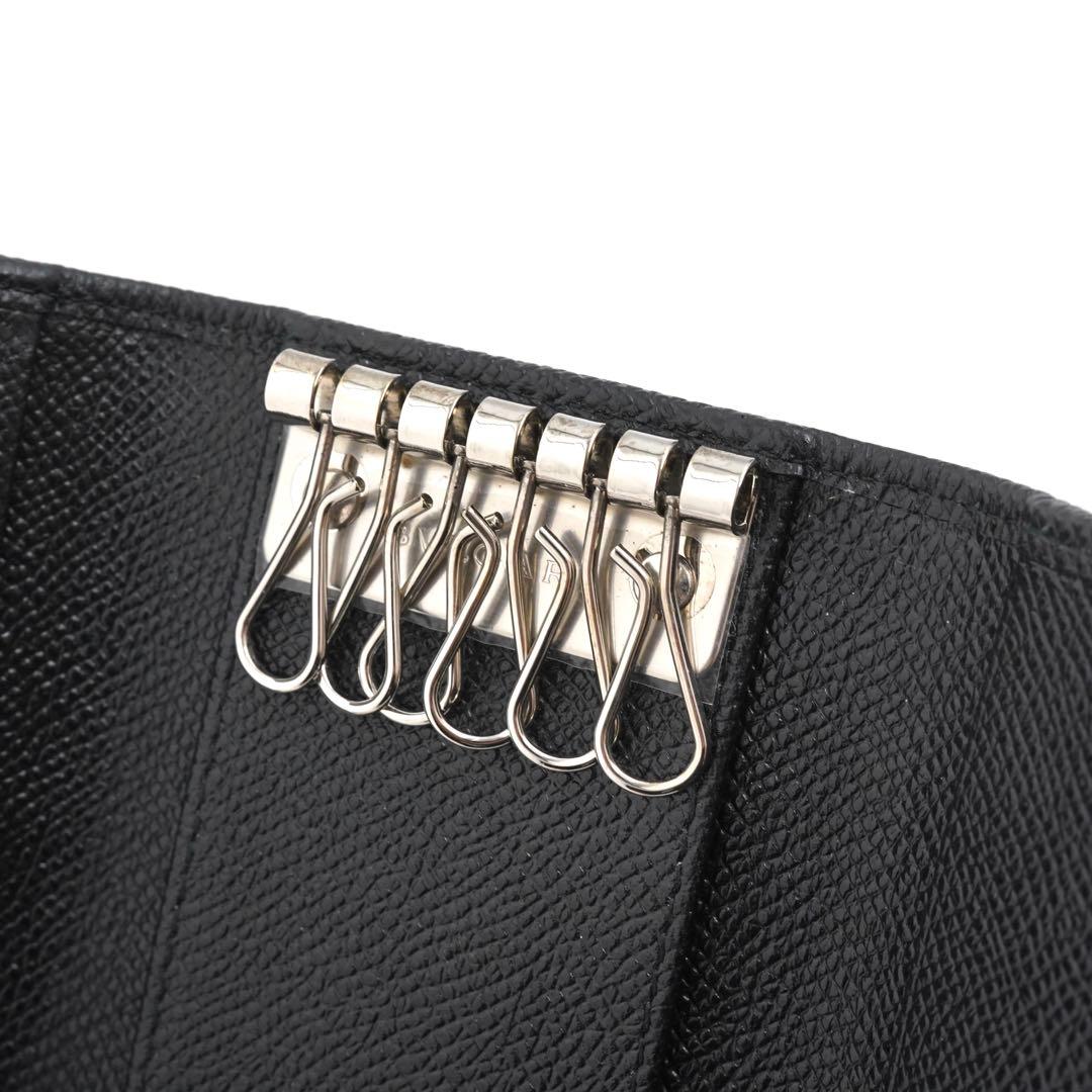 ✨新品未使用✨　BVLGARI キーケース　ロゴマニア　ビーゼロワン　6連　黒色