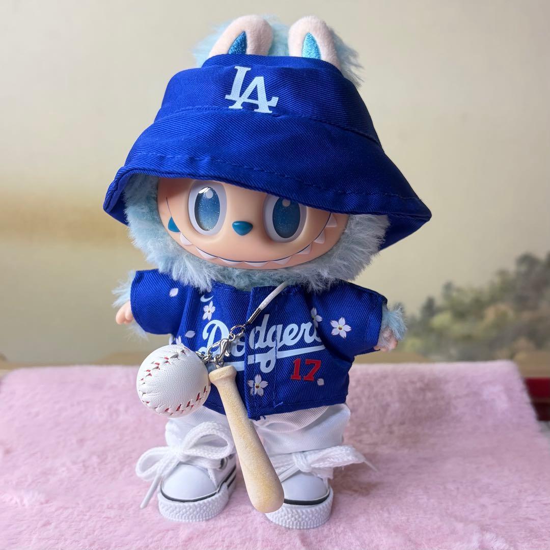 ラブブ服 OHTANI 17ロサンゼルス・ドジャース桜模様着せ替え服フル