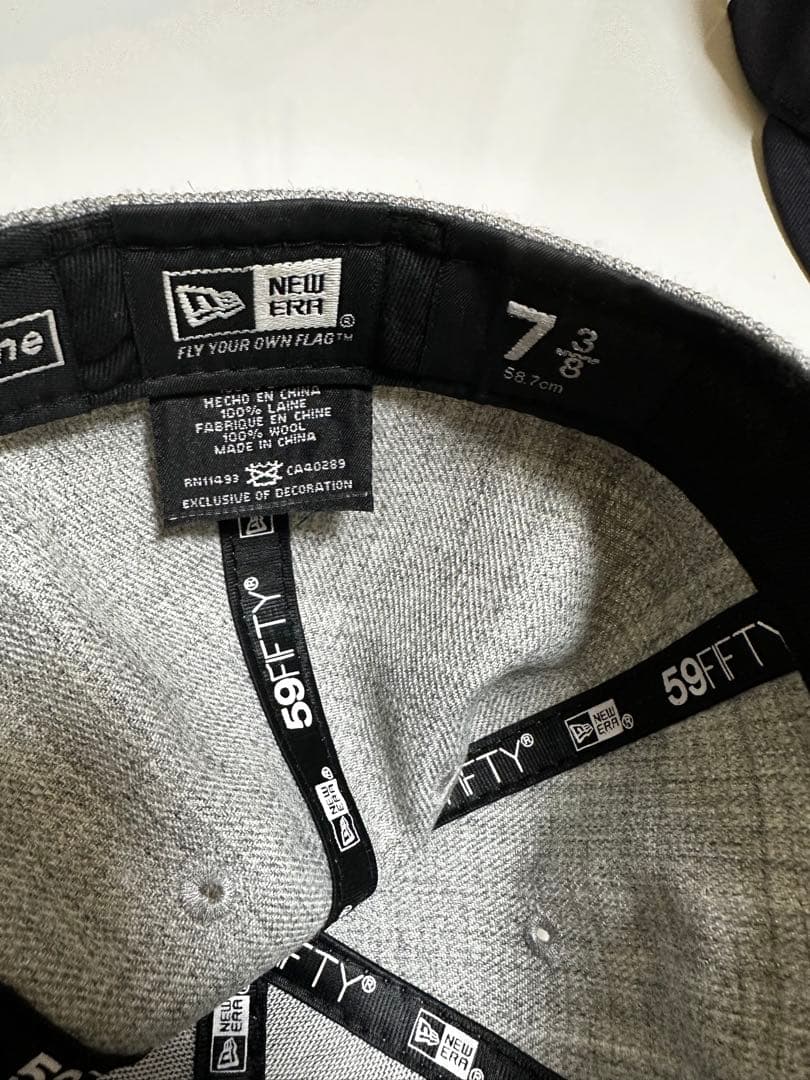 Supreme ニューエラ NEW ERA ボックスロゴ キャップ
