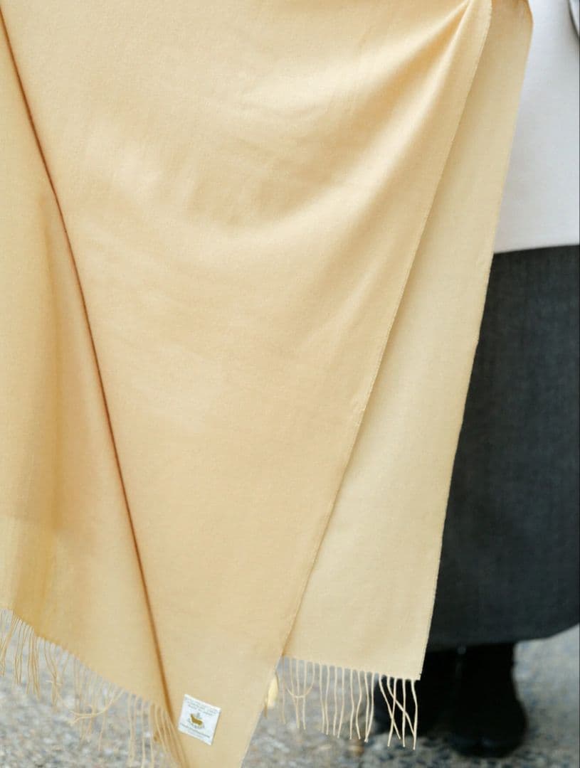 SOUSOU ソウソウ　ベビーキャッシュガーゼストール　亜麻色