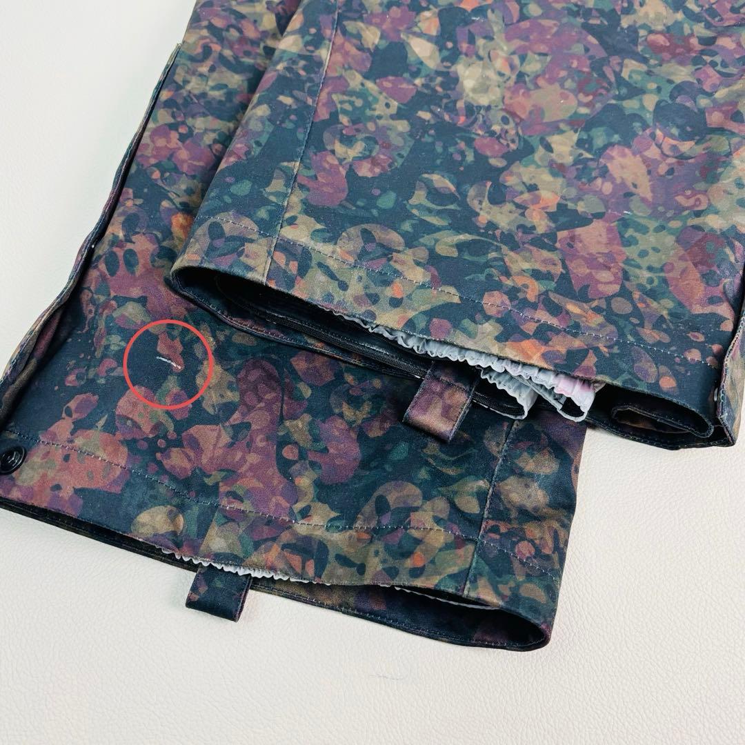 2520【極美品】43Degrees ビブパンツ レディース スノボウェア 花柄