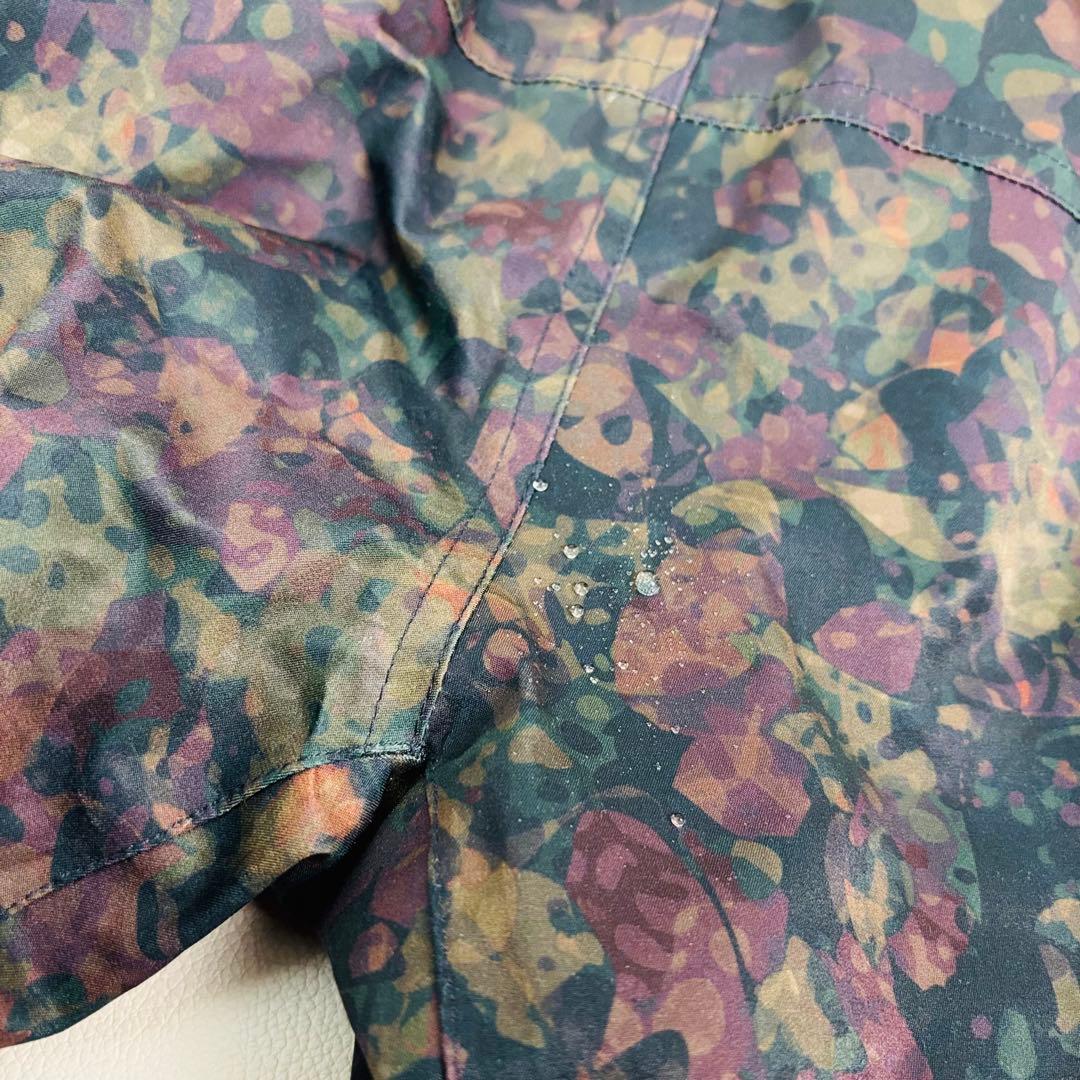 2520【極美品】43Degrees ビブパンツ レディース スノボウェア 花柄