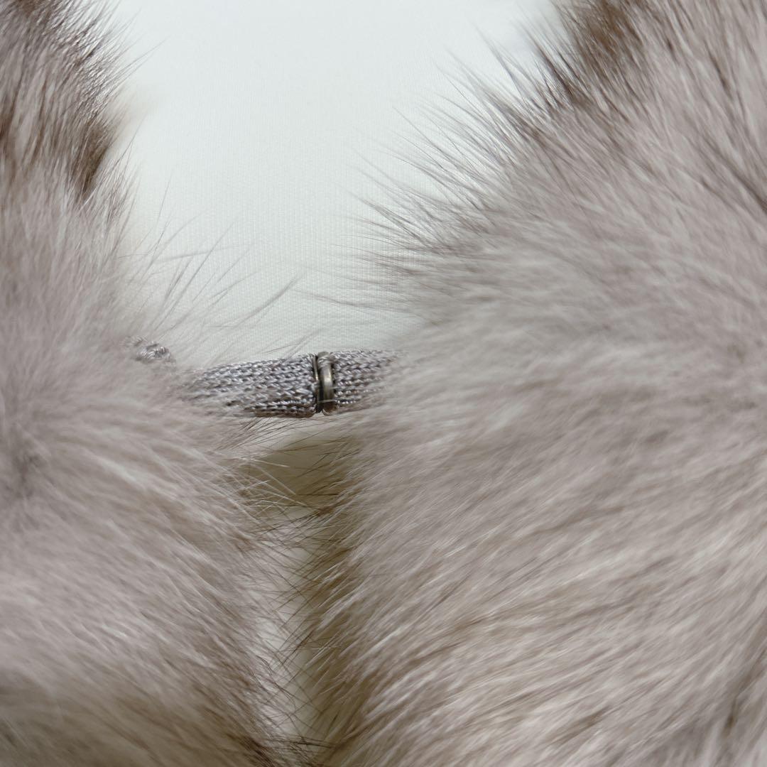 新品未使用　サガフォックス　毛皮　ファー　ショール　ストール　マフラー　成人式