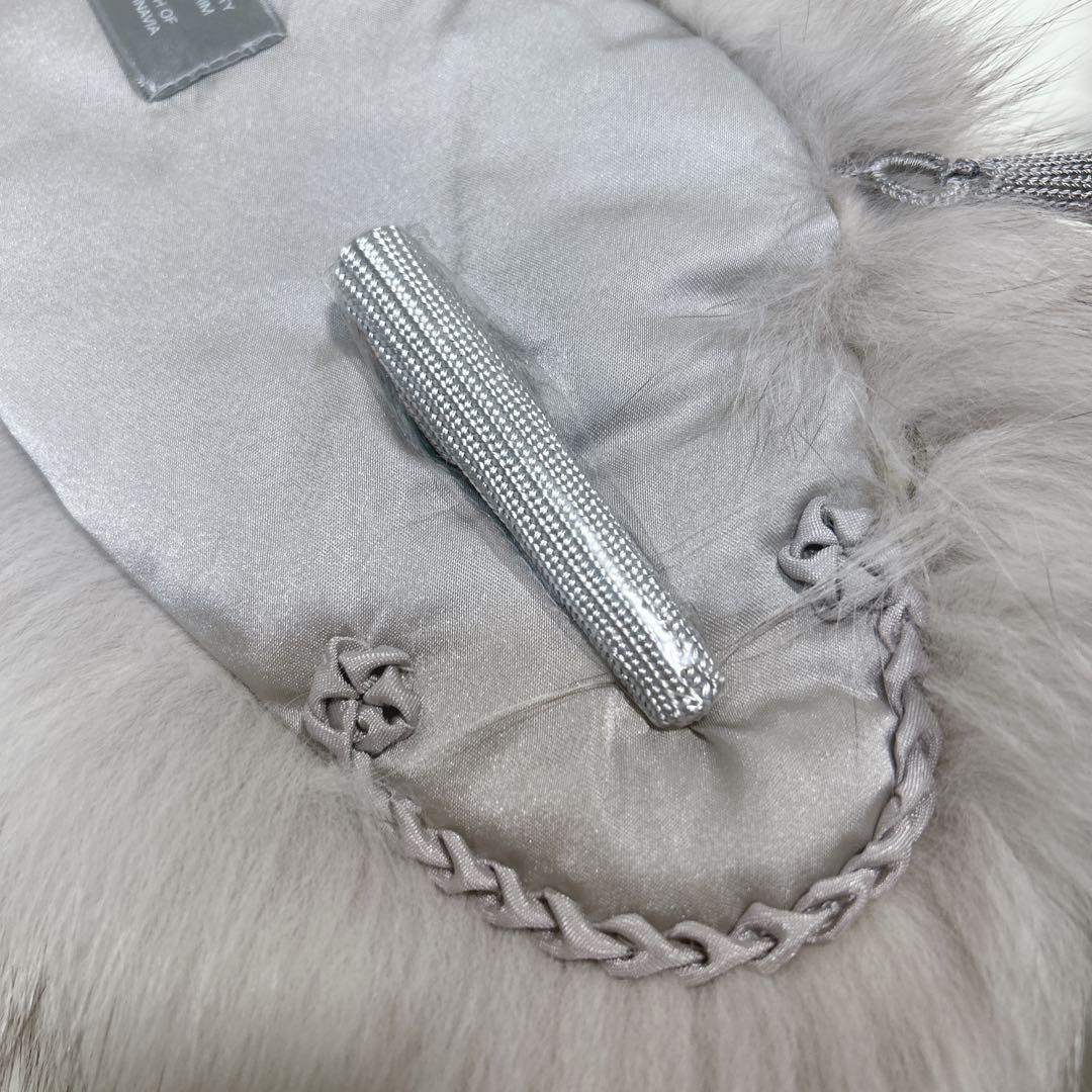 新品未使用　サガフォックス　毛皮　ファー　ショール　ストール　マフラー　成人式