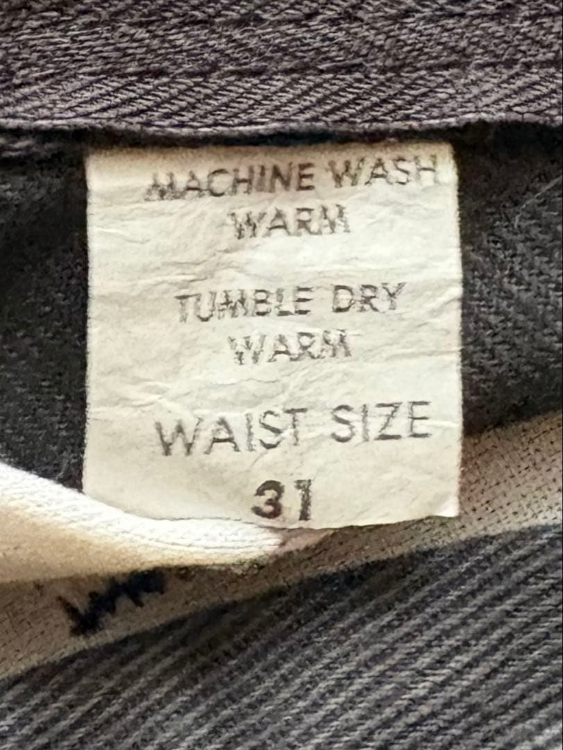 未使用品 BEN DAVIS フリスコパンツ　80s ブラック　usa製