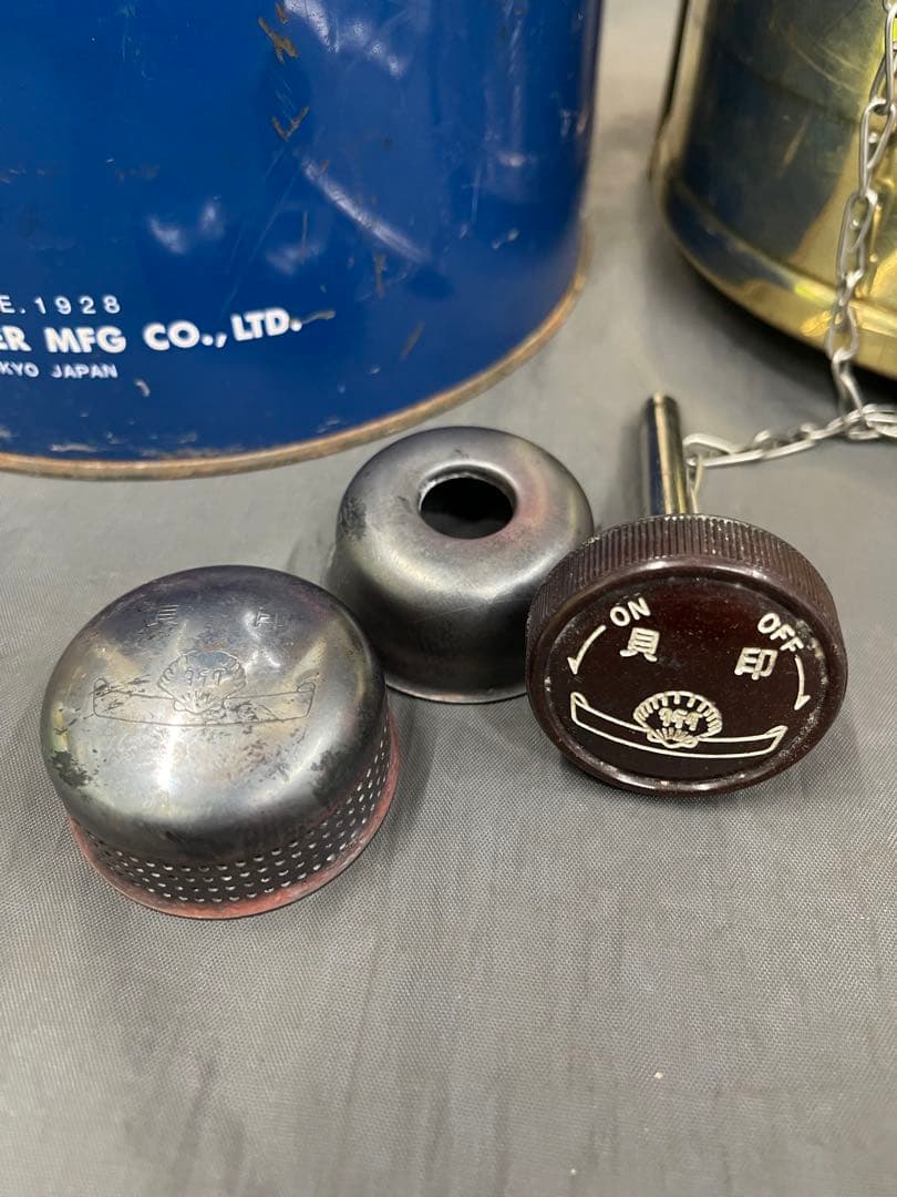 武井バーナー 301 パープルストーブ 初期型 青缶 釣鐘 希少