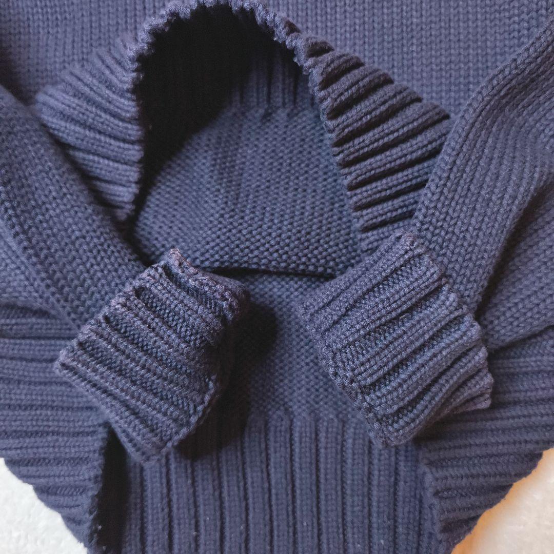 ポロラルフローレン 星条旗 コットンニット ネイビー Lサイズ 定番