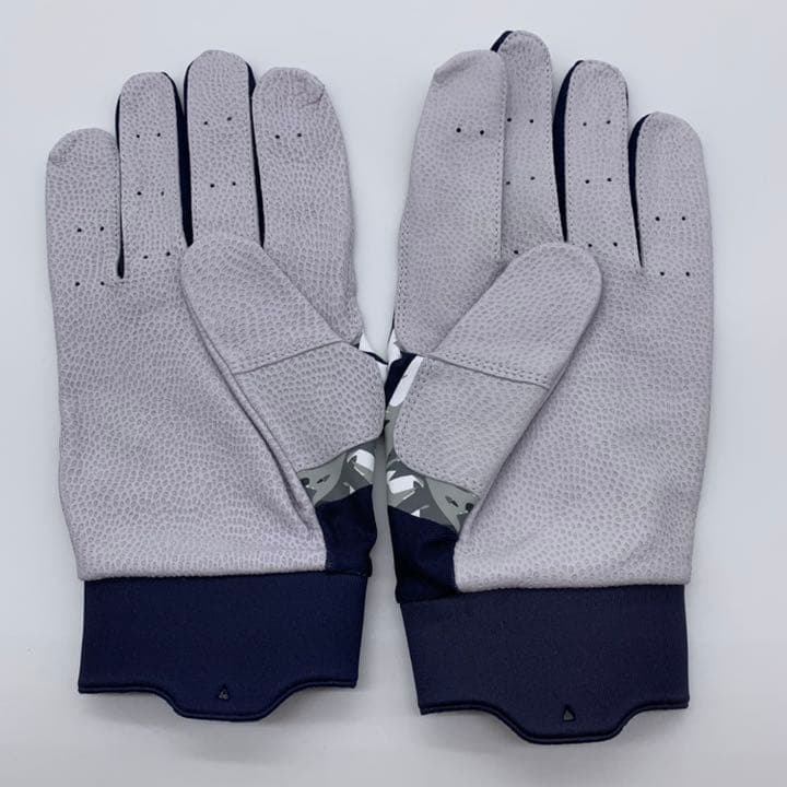 NIKE ナイキ トラウトモデル バッティング手袋 ネイビー 紺 L 両手