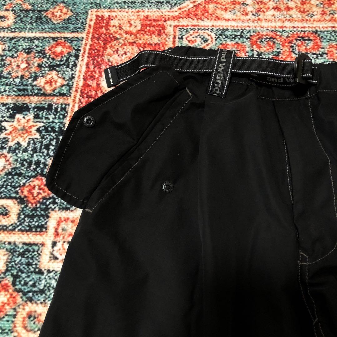 【送料込】 美品 アンドワンダー andwander ミリタリーパンツ