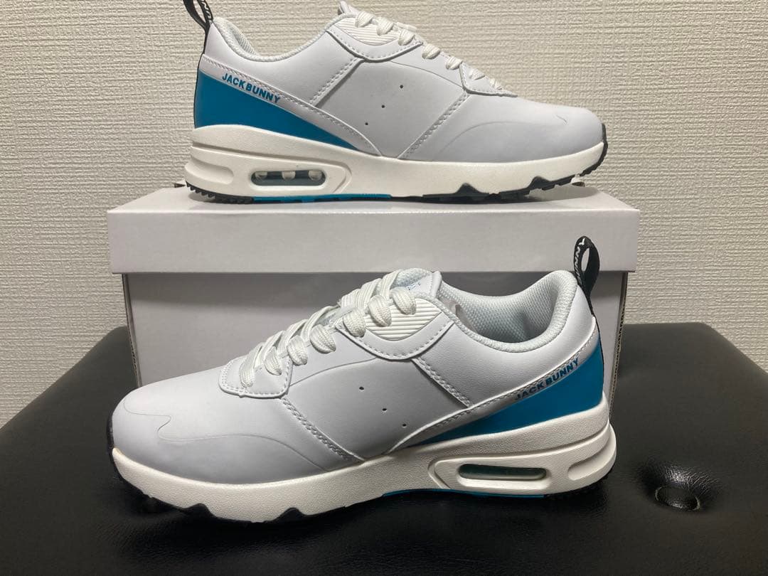 新品JackBunnyジャックバニー24cmレディースゴルフシューズスパイクレス