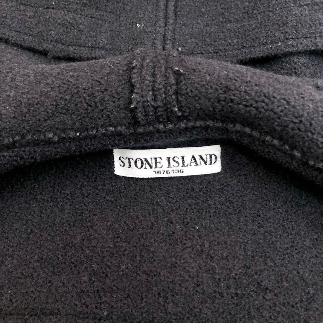 ストーンアイランド ダッフル コート ネイビー ウール100％ M S2978
