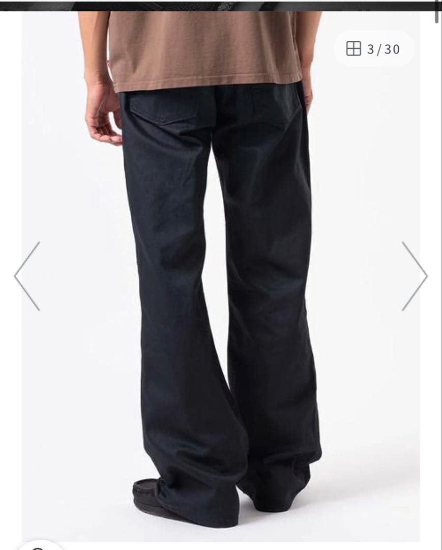 タグ付きリーバイス levi's 567 relax flare w30 l32