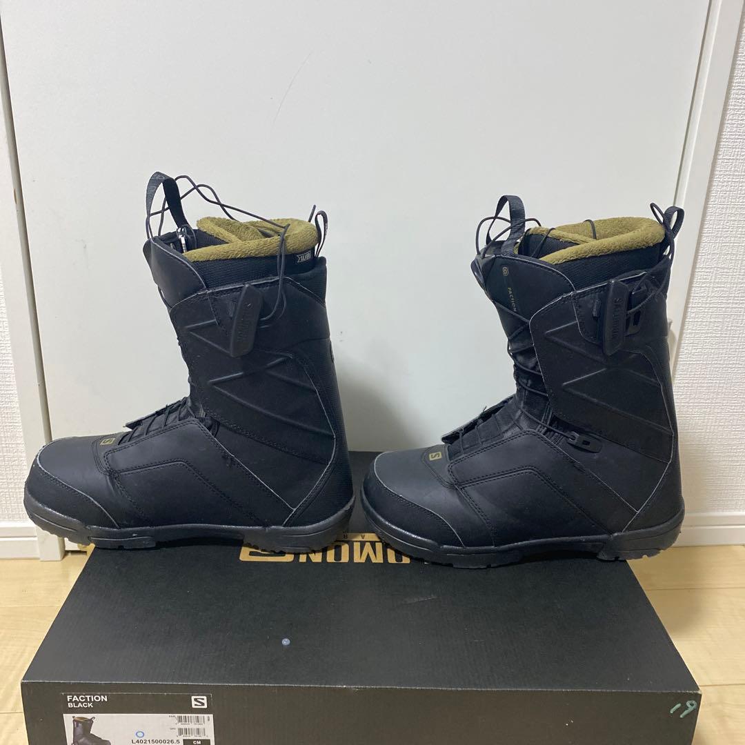 【即日発送_送料無料】スノボブーツ　SALOMON FACTION 26.5cm