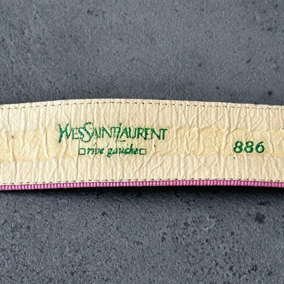 イヴ・サンローラン リヴ・ゴーシュ クリスタル ゴールドクロス