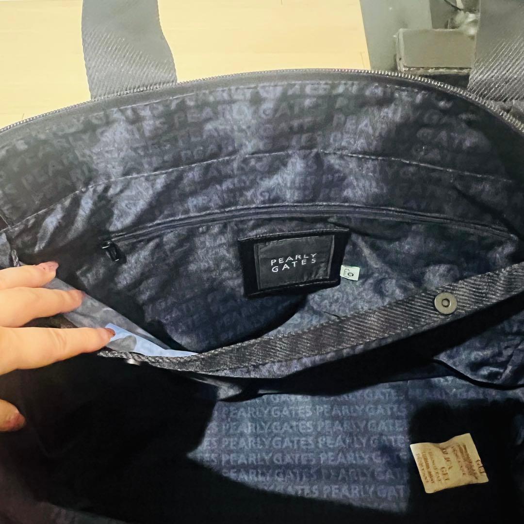 新品未使用】PEARLY GATES ネイビー ロッカーバッグの通販はau PAY