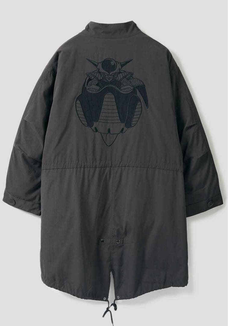 graniph｜未使用タグ付き完売商品ドラゴンボールコラボモッズコートSフリーザ