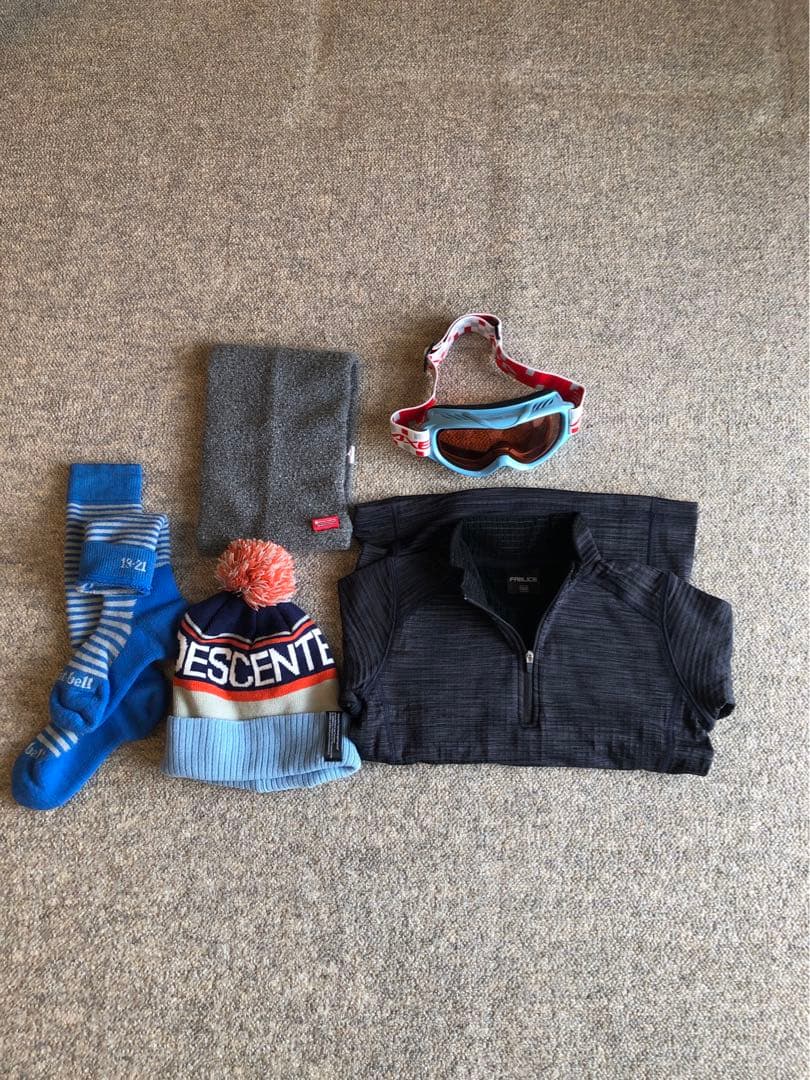 mont-bell 子ども用 スキーウェア 140cm (120cm～可）