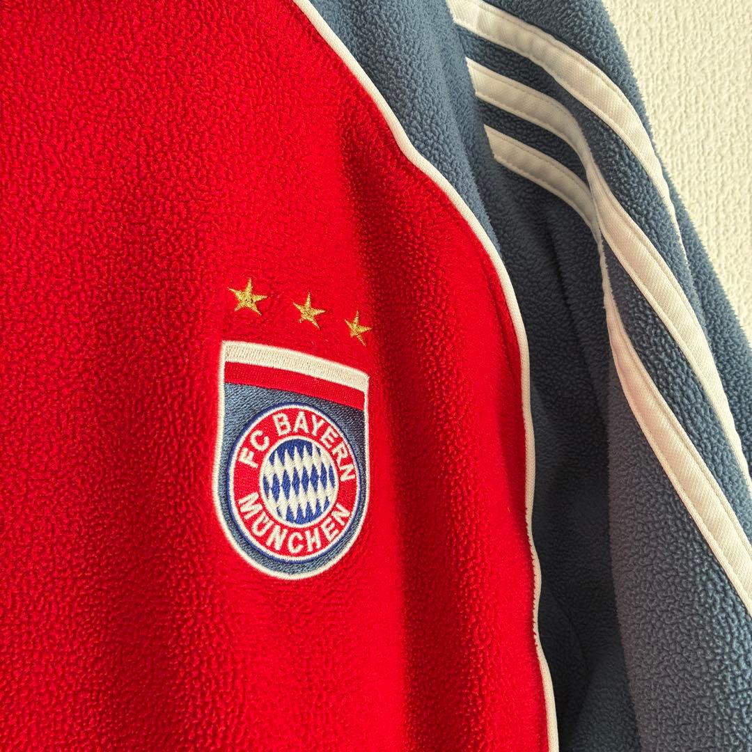 【入手困難】adidas FC バイエルンミュンヘン ジップアップ　フリース　L