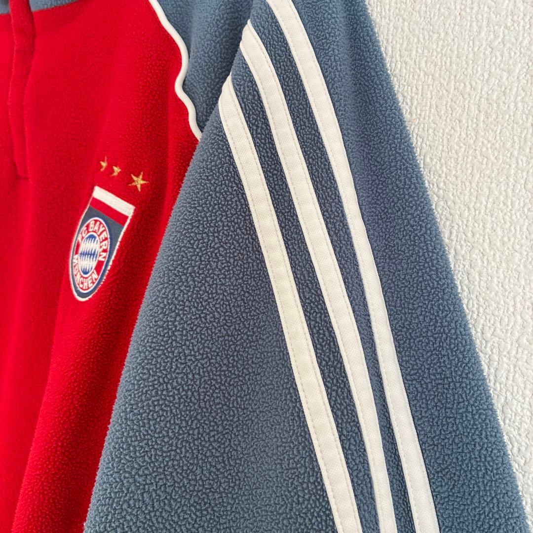 【入手困難】adidas FC バイエルンミュンヘン ジップアップ　フリース　L