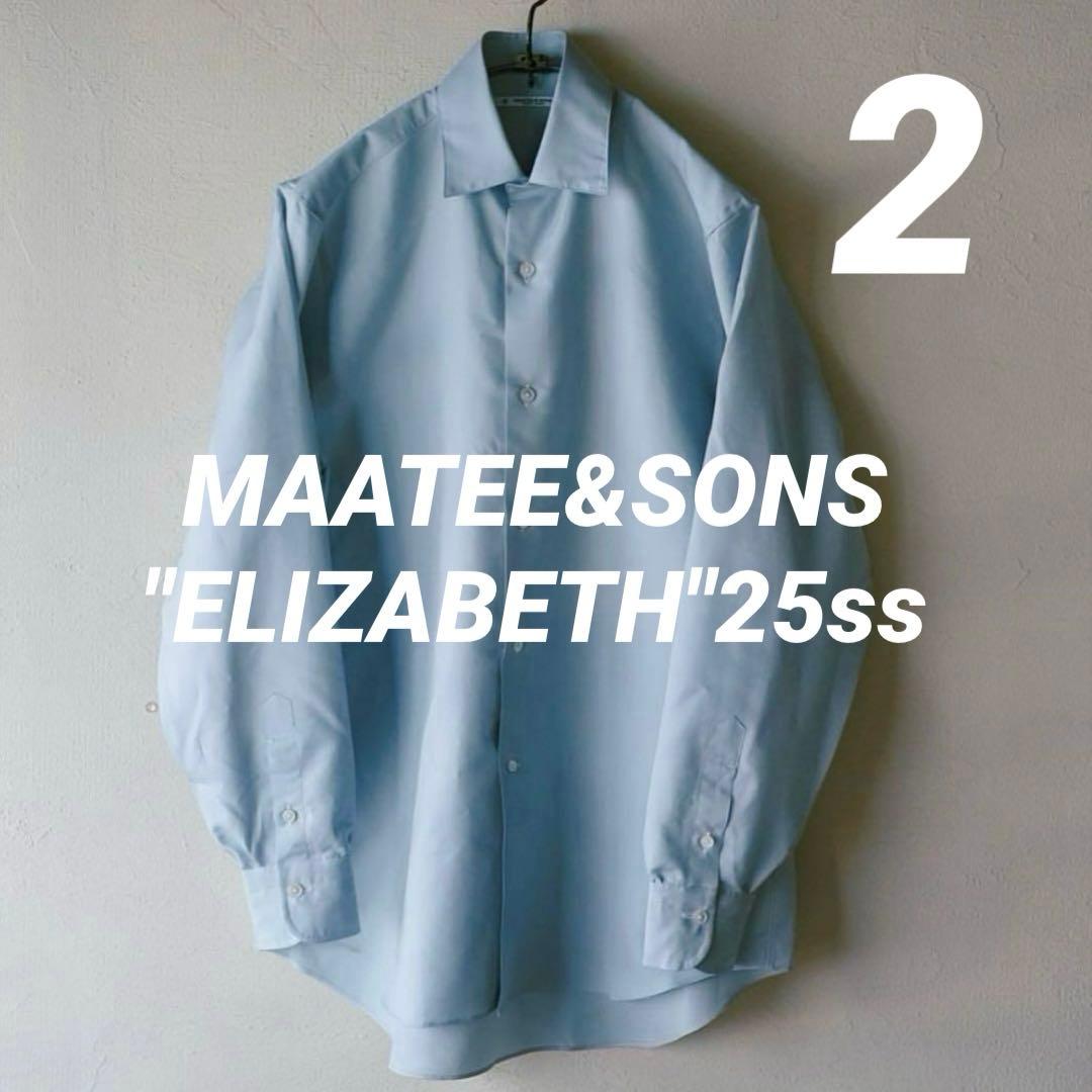 トップス MAATEE&SONS ELIZABETH25SS SEASILK blue 2