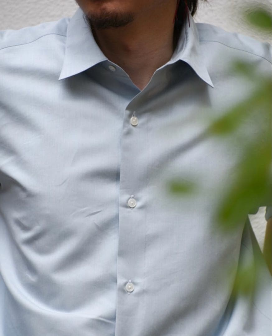 トップス MAATEE&SONS ELIZABETH25SS SEASILK blue 2