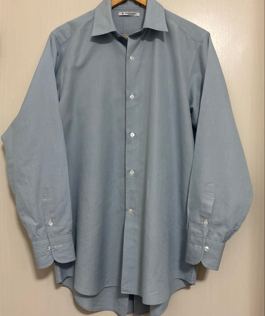 トップス MAATEE&SONS ELIZABETH25SS SEASILK blue 2