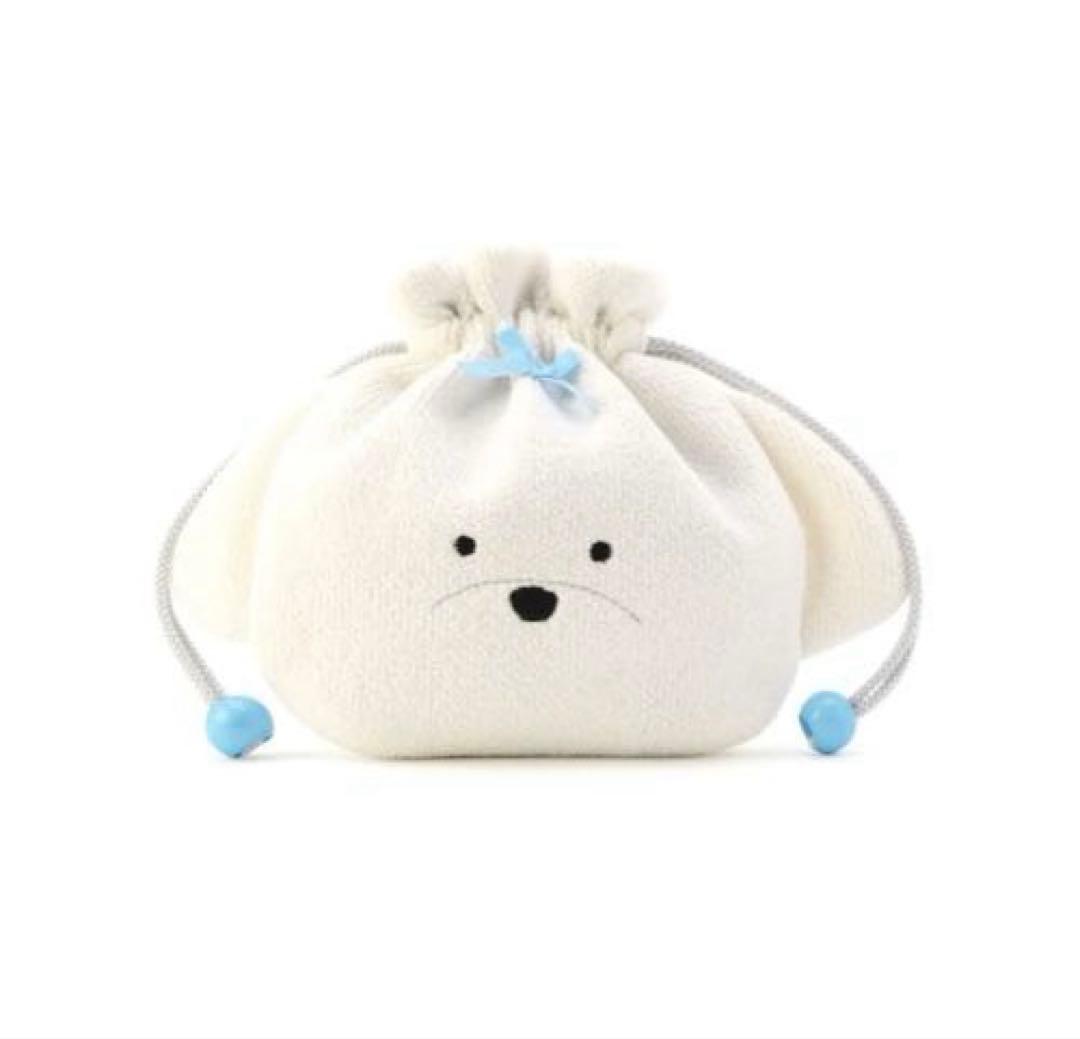 【新品】FEILERラブラリー★モフモフワンチャン★マルチーズ巾着