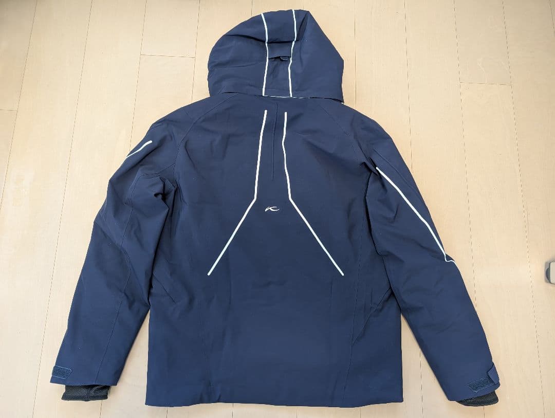 Kjus ネイビー スキーウェアセット (ジャケット+パンツ)