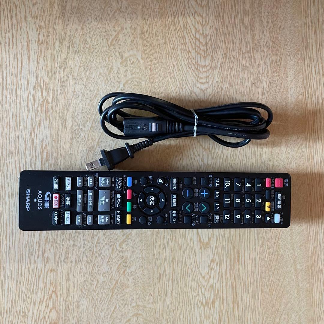 SHARP 2B-C05CW1 Blu-rayレコーダー 2021年製