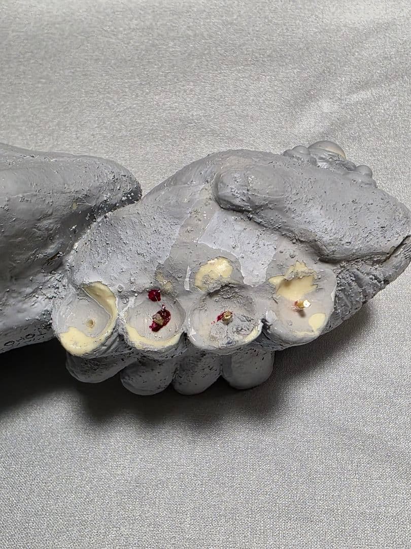 ジャンク　ガレージキット　ゴジラ　クモンガ　レジンシェフとうけけ団