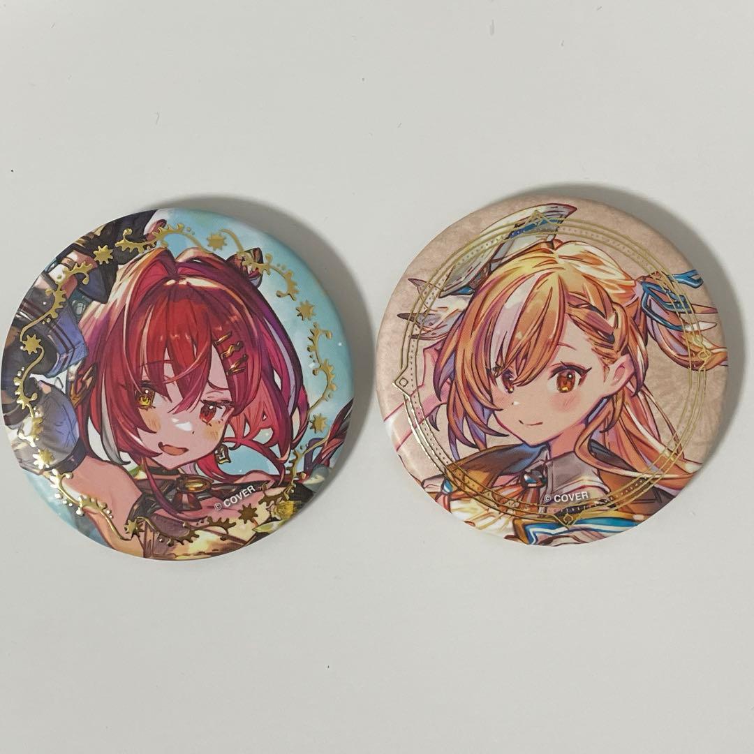 ホロライブ 缶バッジ 3期生 ホロライブファンタジー 宝鐘マリン 不知火