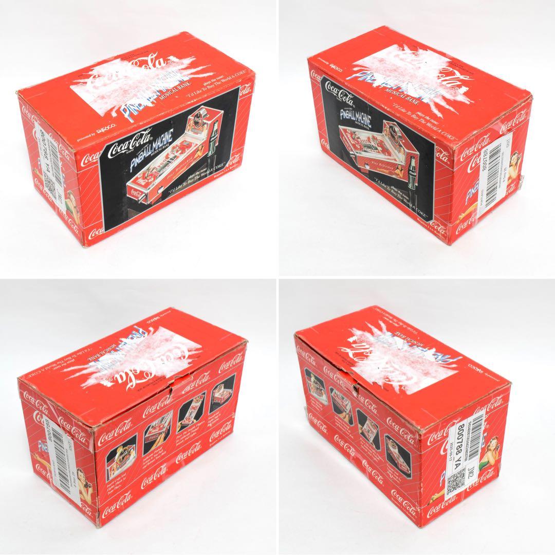 匿名配送]コカコーラ ピンボール コインバンク 貯金箱 ミュージック