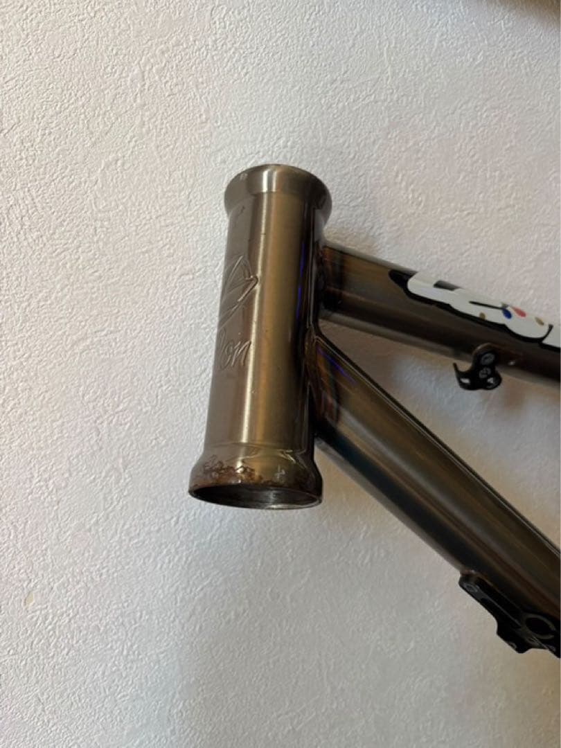 レオン マウンテンバイクフレーム シルバー